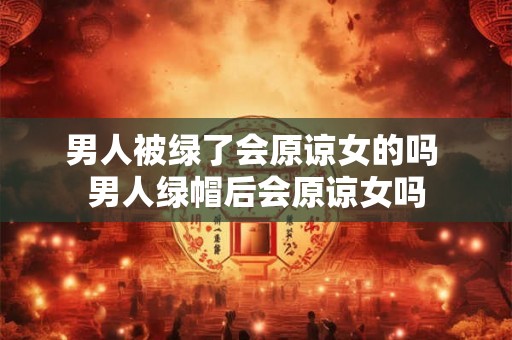 男人被绿了会原谅女的吗 男人绿帽后会原谅女吗 男人被绿了会原谅女的吗 男人绿帽后会原谅女吗