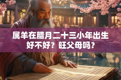 属羊在腊月二十三小年出生好不好？旺父母吗？