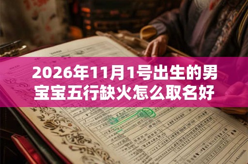 2026年11月1号出生的男宝宝五行缺火怎么取名好