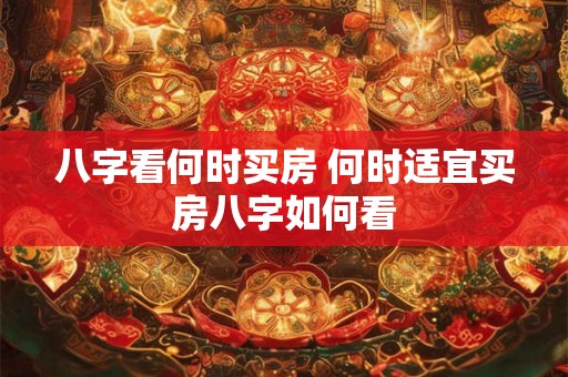 八字看何时买房 何时适宜买房八字如何看