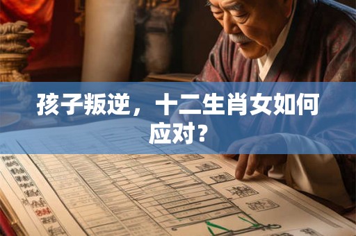 孩子叛逆，十二生肖女如何应对？
