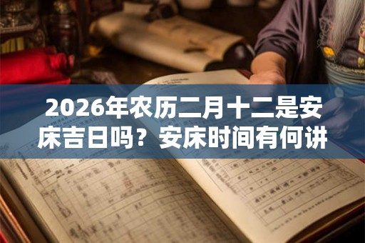 2026年农历二月十二是安床吉日吗？安床时间有何讲究？