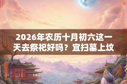 2026年农历十月初六这一天去祭祀好吗？宜扫墓上坟吗