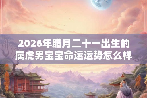 2026年腊月二十一出生的属虎男宝宝命运运势怎么样? 2026年腊月二十一出生的属虎男宝宝命运运势怎么样?