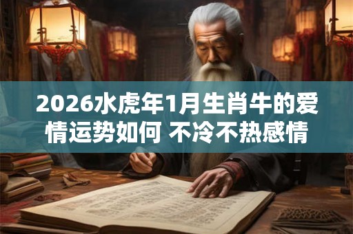 2026水虎年1月生肖牛的爱情运势如何 不冷不热感情平淡