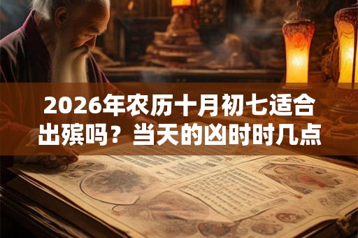 2026年农历十月初七适合出殡吗？当天的凶时时几点？