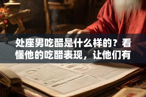 处座男吃醋是什么样的?看懂他的吃醋表现,让他们有安全感 处座男吃醋是什么样的?看懂他的吃醋表现,让他们有安全感