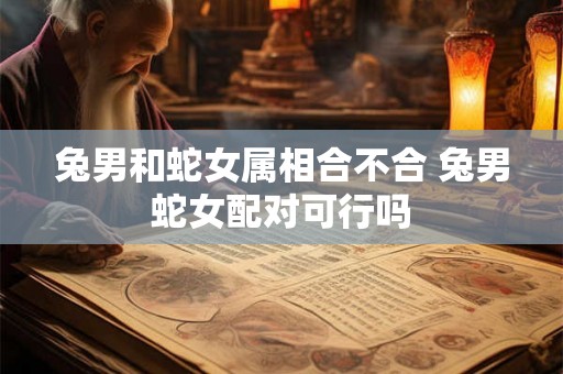 兔男和蛇女属相合不合 兔男蛇女配对可行吗 兔男和蛇女属相合不合 兔男蛇女配对可行吗