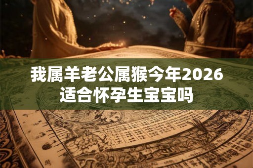 我属羊老公属猴今年2026适合怀孕生宝宝吗
