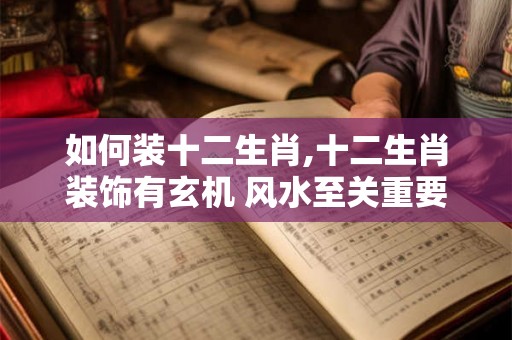 如何装十二生肖,十二生肖装饰有玄机 风水至关重要