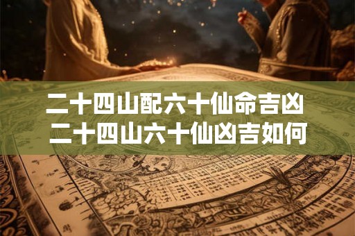 二十四山配六十仙命吉凶 二十四山六十仙凶吉如何