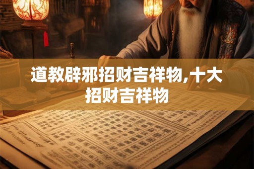 道教辟邪招财吉祥物,十大招财吉祥物