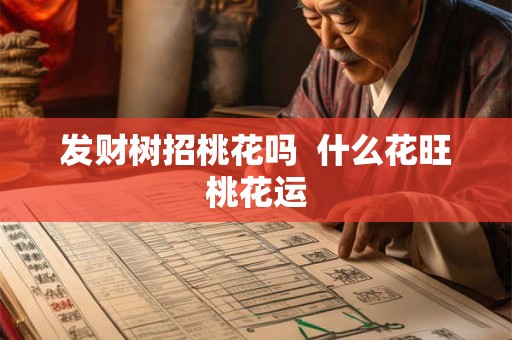 发财树招桃花吗  什么花旺桃花运