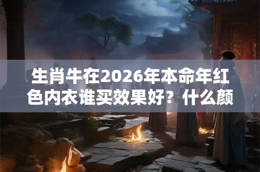 生肖牛在2026年本命年红色内衣谁买效果好？什么颜色的好？
