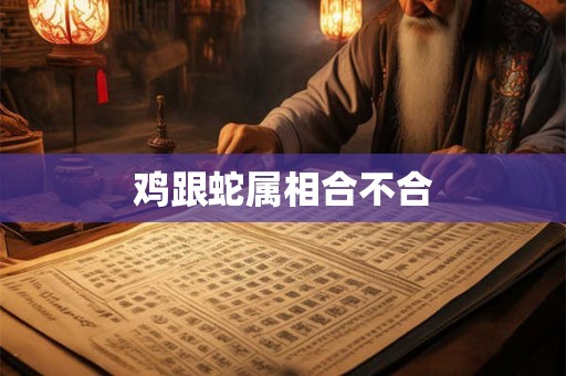 鸡跟蛇属相合不合