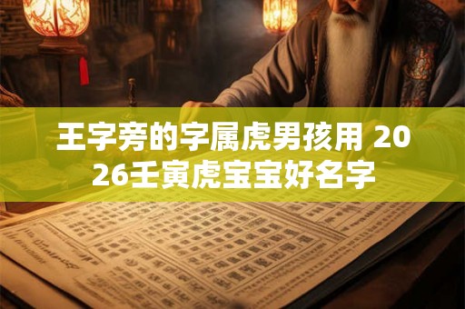 王字旁的字属虎男孩用 2026壬寅虎宝宝好名字