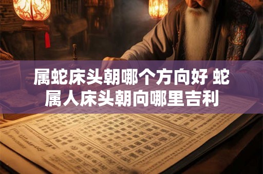 属蛇床头朝哪个方向好 蛇属人床头朝向哪里吉利