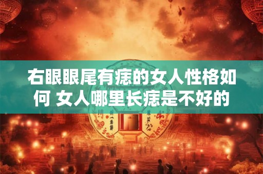 右眼眼尾有痣的女人性格如何 女人哪里长痣是不好的 右眼眼尾有痣的女人性格如何 女人哪里长痣是不好的