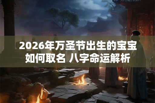 2026年万圣节出生的宝宝如何取名 八字命运解析 2026年万圣节出生的宝宝如何取名 八字命运解析