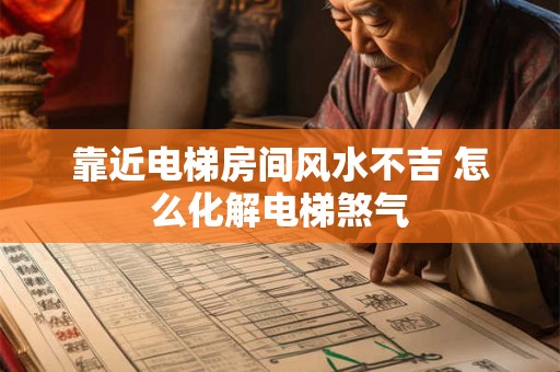 靠近电梯房间风水不吉 怎么化解电梯煞气 靠近电梯房间风水不吉 怎么化解电梯煞气