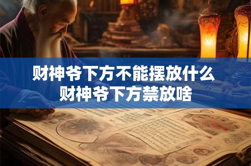 财神爷下方不能摆放什么 财神爷下方禁放啥 财神爷下方不能摆放什么 财神爷下方禁放啥