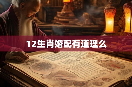 12生肖婚配有道理么
