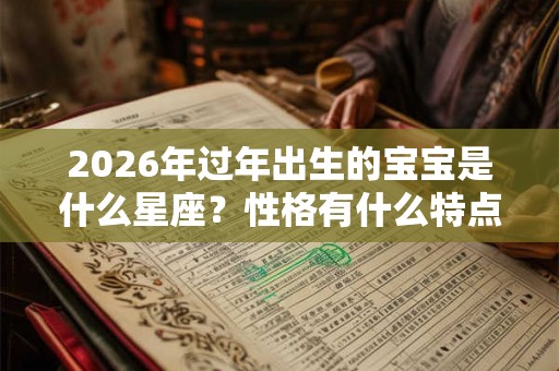 2026年过年出生的宝宝是什么星座？性格有什么特点？