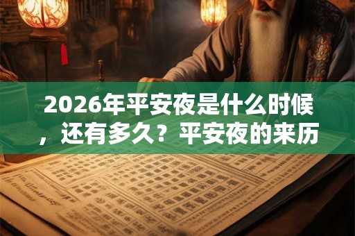 2026年平安夜是什么时候，还有多久？平安夜的来历