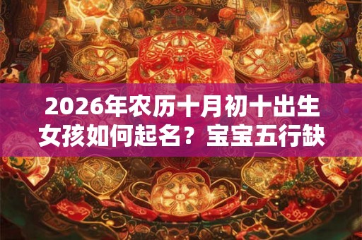 2026年农历十月初十出生女孩如何起名？宝宝五行缺什么？