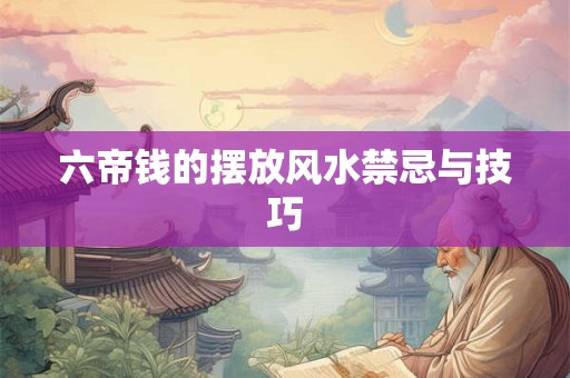 六帝钱的摆放风水禁忌与技巧
