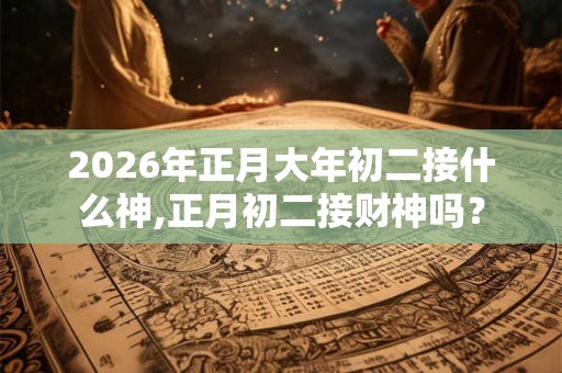 2026年正月大年初二接什么神,正月初二接财神吗？
