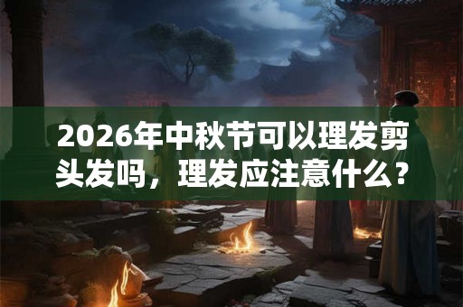 2026年中秋节可以理发剪头发吗，理发应注意什么？