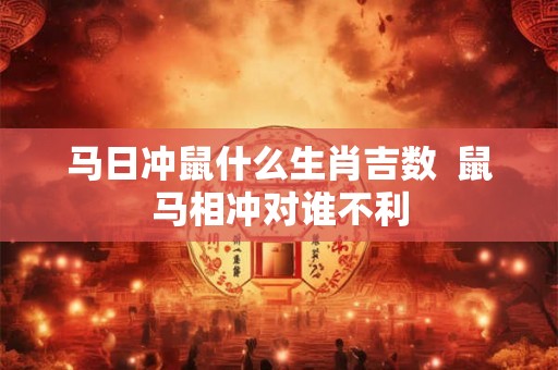 马日冲鼠什么生肖吉数  鼠马相冲对谁不利