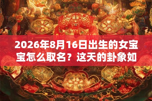 2026年8月16日出生的女宝宝怎么取名?这天的卦象如何? 2026年8月16日出生的女宝宝怎么取名?这天的卦象如何?