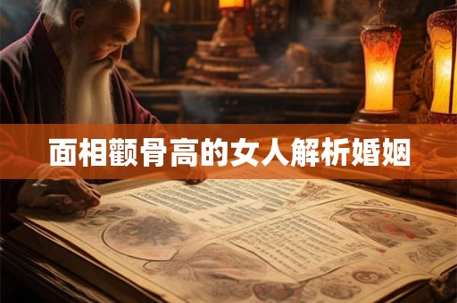 面相颧骨高的女人解析婚姻