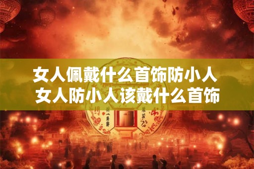 女人佩戴什么首饰防小人 女人防小人该戴什么首饰