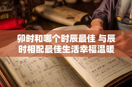 卯时和哪个时辰最佳 与辰时相配最佳生活幸福温暖