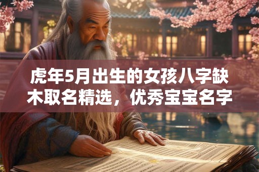 虎年5月出生的女孩八字缺木取名精选，优秀宝宝名字