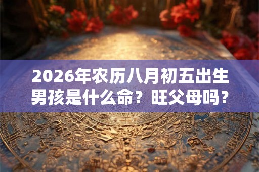 2026年农历八月初五出生男孩是什么命？旺父母吗？