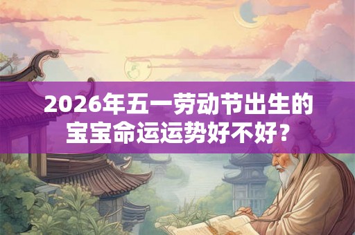 2026年五一劳动节出生的宝宝命运运势好不好？