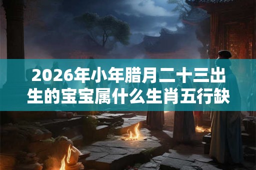 2026年小年腊月二十三出生的宝宝属什么生肖五行缺什么？