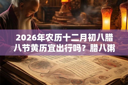 2026年农历十二月初八腊八节黄历宜出行吗?腊八粥是早上喝还是晚上喝? 2026年农历十二月初八腊八节黄历宜出行吗?腊八粥是早上喝还是晚上喝?