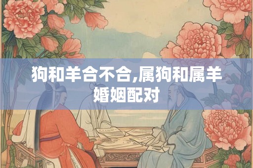 狗和羊合不合,属狗和属羊婚姻配对 狗和羊合不合,属狗和属羊婚姻配对