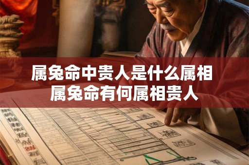 属兔命中贵人是什么属相 属兔命有何属相贵人