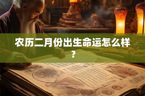 农历二月份出生命运怎么样？