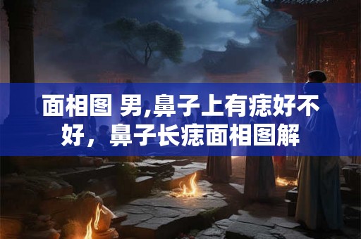 面相图 男,鼻子上有痣好不好，鼻子长痣面相图解