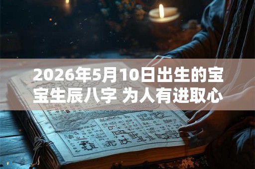 2026年5月10日出生的宝宝生辰八字 为人有进取心