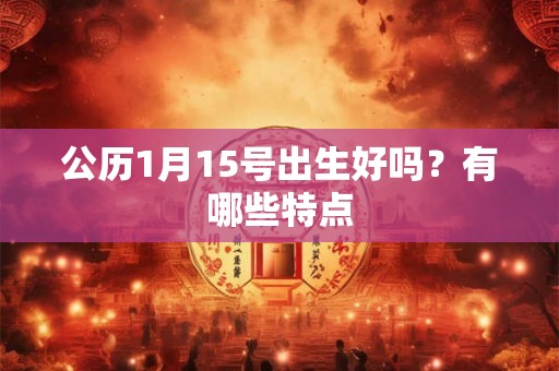 公历1月15号出生好吗?有哪些特点 公历1月15号出生好吗?有哪些特点