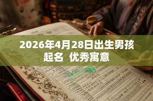 2026年4月28日出生男孩起名 优秀寓意 2026年4月28日出生男孩起名 优秀寓意