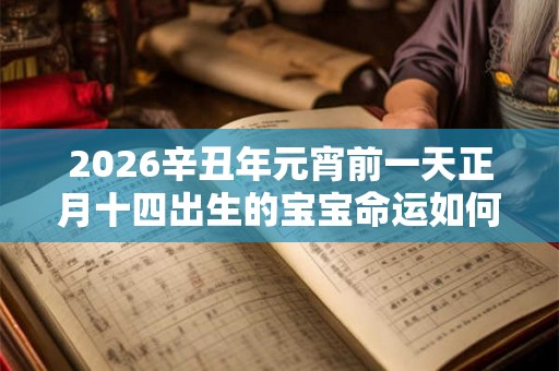 2026辛丑年元宵前一天正月十四出生的宝宝命运如何？